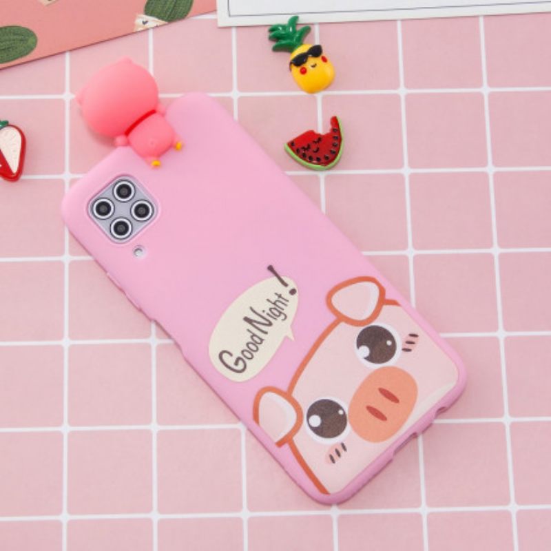 Kuori Samsung Galaxy A42 5G Apollo The Pig 3d