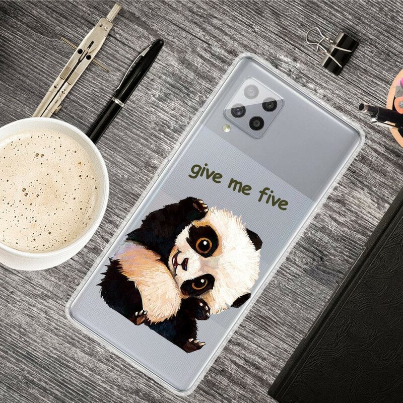 Kuori Samsung Galaxy A42 5G Transparent Panda Anna Minulle Viisi
