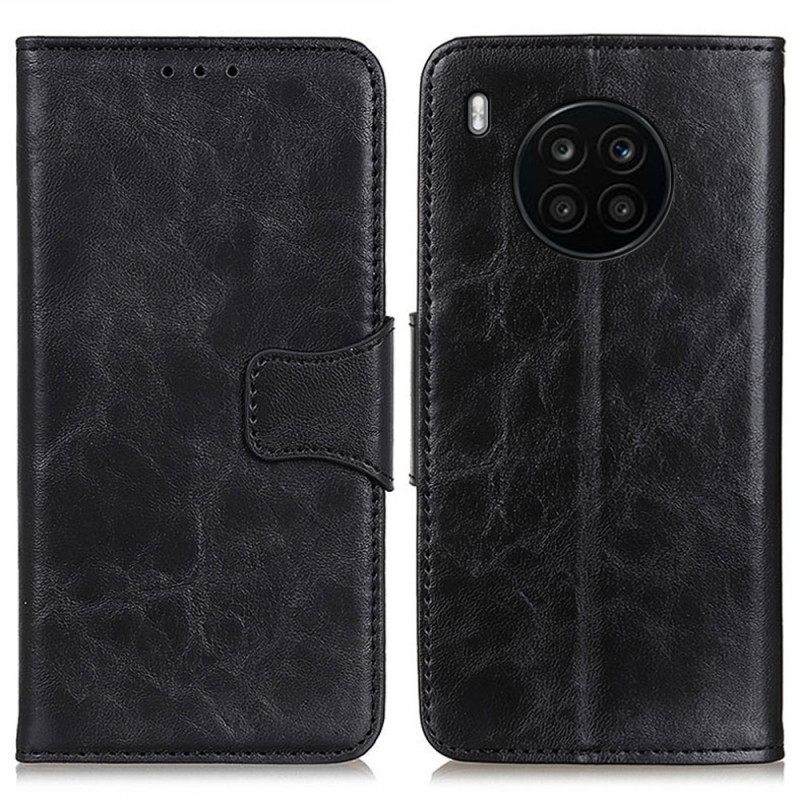 Flip Case Huawei Nova 8i / Honor 50 Lite Käännettävä Magneettinen Sulku