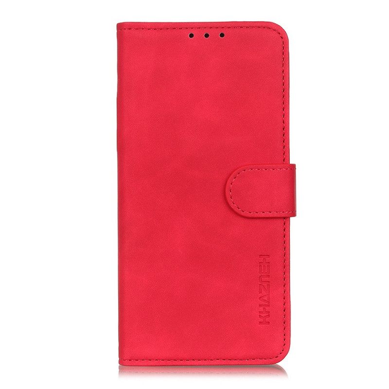 Nahkakotelo Huawei Nova 8i / Honor 50 Lite Vintage Leather Effect Khazneh