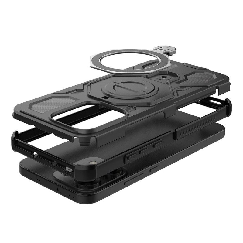 Kuori Oppo Reno 14 5g Erittäin Kestävä Magneettinen Jalustalla