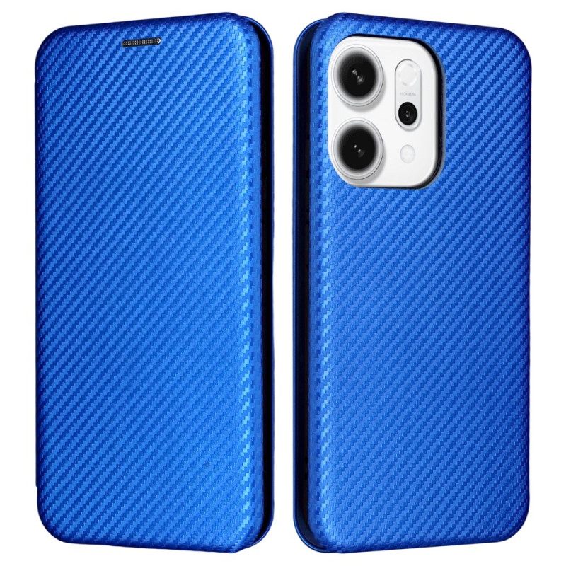 Nahkakotelo Oppo Reno 14 5g Hiilikuitu Suojakuori