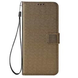 Nahkakotelo Oppo Reno 14 5g Timanttikuvio