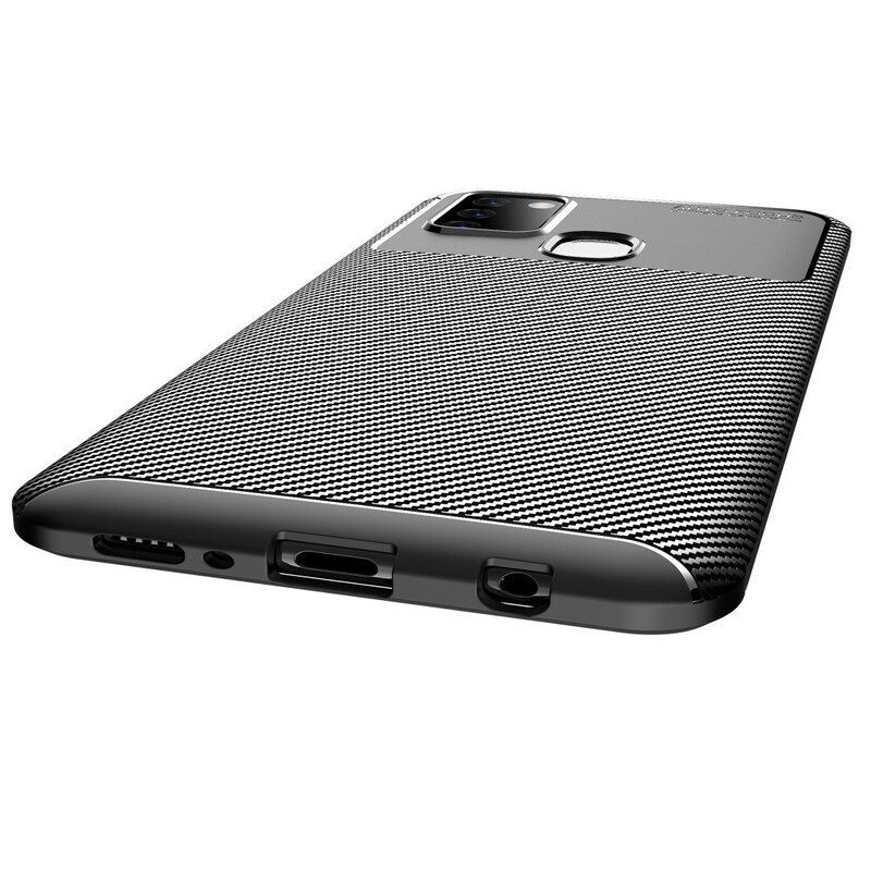 Case Samsung Galaxy A21s Joustava Hiilikuitu