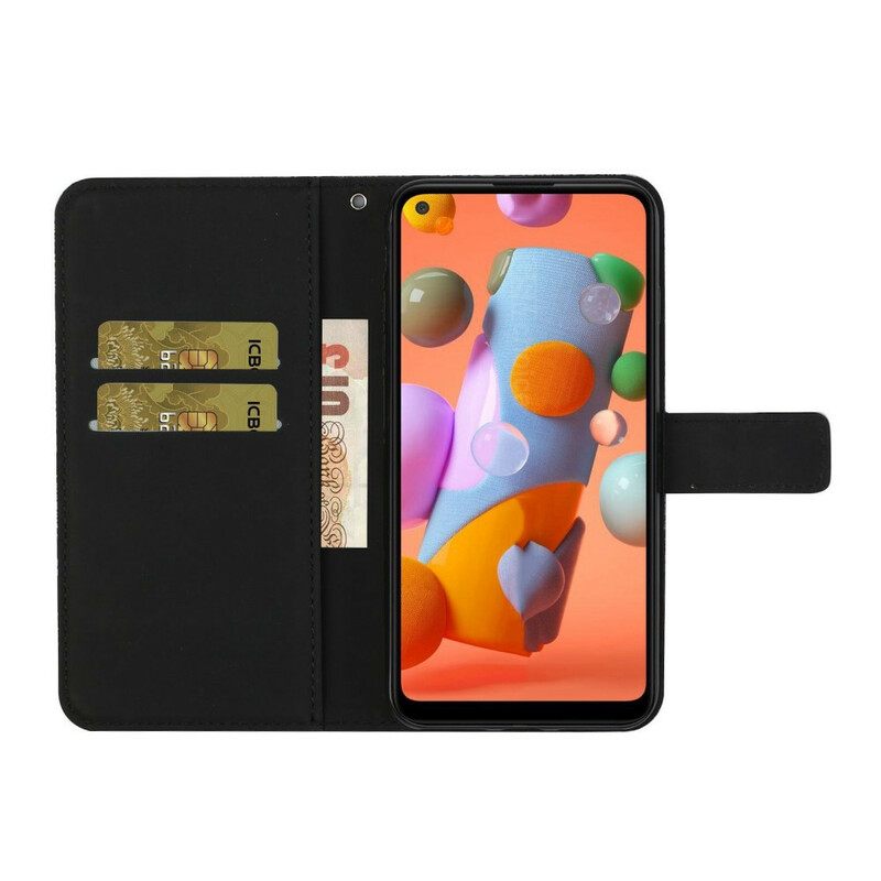 Kotelot Samsung Galaxy A21s Pattern Tapestry