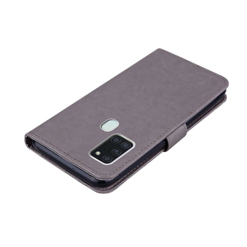 Kotelot Samsung Galaxy A21s Pöllömandala Ja Charm