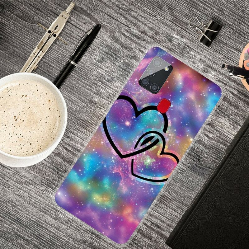 Kuori Samsung Galaxy A21s Chaised Hearts