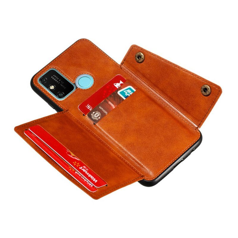 Kuori Samsung Galaxy A21s Lompakkokotelo Wallet Napsahtaa