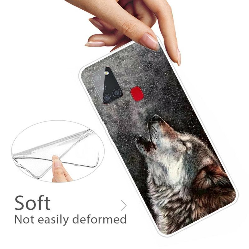 Kuori Samsung Galaxy A21s Sublime Wolf