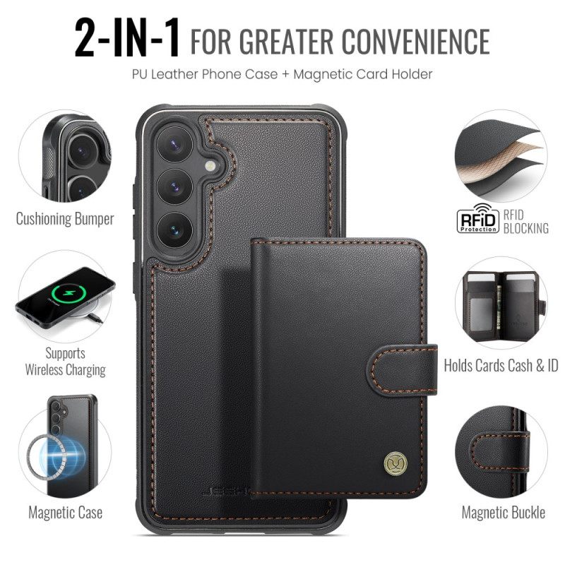 Case Samsung Galaxy S26 Puhelinkuoret Jeehood-korttikotelo