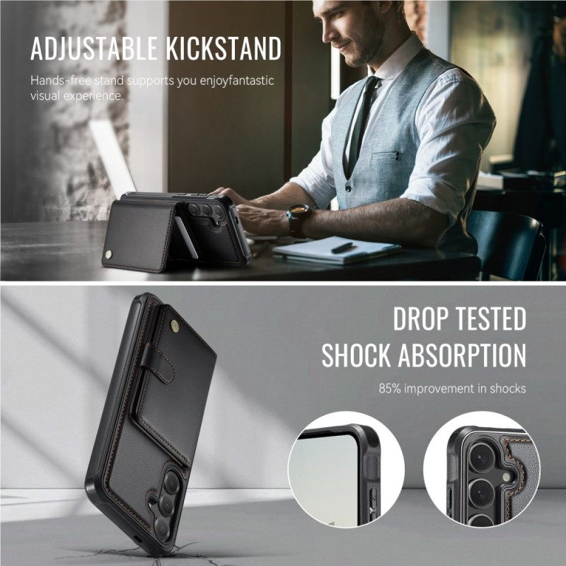 Case Samsung Galaxy S26 Puhelinkuoret Jeehood-korttikotelo