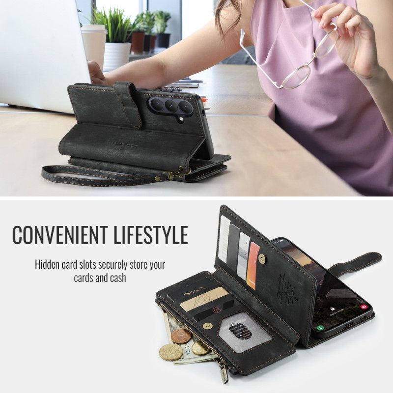 Kotelot Samsung Galaxy S26 Caseme-mokkanahkaefekti