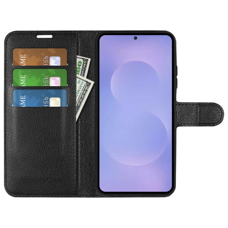 Kotelot Samsung Galaxy S26 Litsikuvioinen Tekonahka