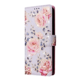 Kotelot Samsung Galaxy S26 Puhelinkuoret Rfid-suojattu Kukkakuvio