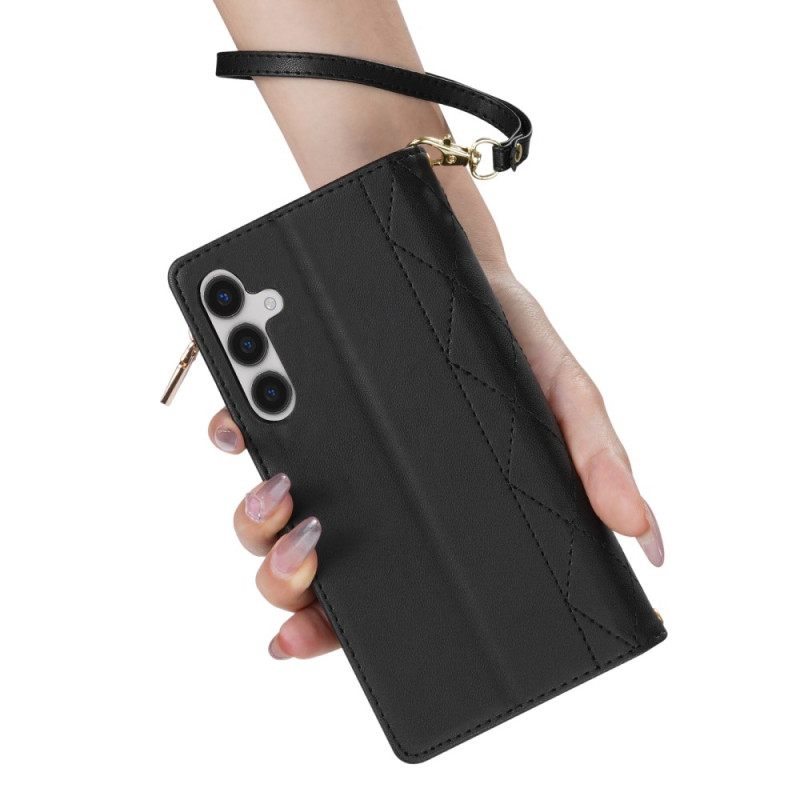 Kotelot Samsung Galaxy S26 Tikattu Ja Säädettävä Olkahihna