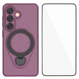 Kuori Samsung Galaxy S26 Kestävä Karkaistulla Lasisella Näytönsuojalla