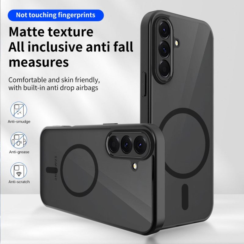 Kuori Samsung Galaxy S26 Läpikuultava Magneettinen Putoamisenestokotelo