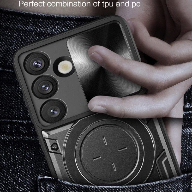 Kuori Samsung Galaxy S26 Liukuva Kamerajalusta Ja Kansi Suojakuori