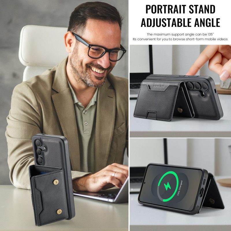 Kuori Samsung Galaxy S26 Magging-magneettilompakko Suojakuori