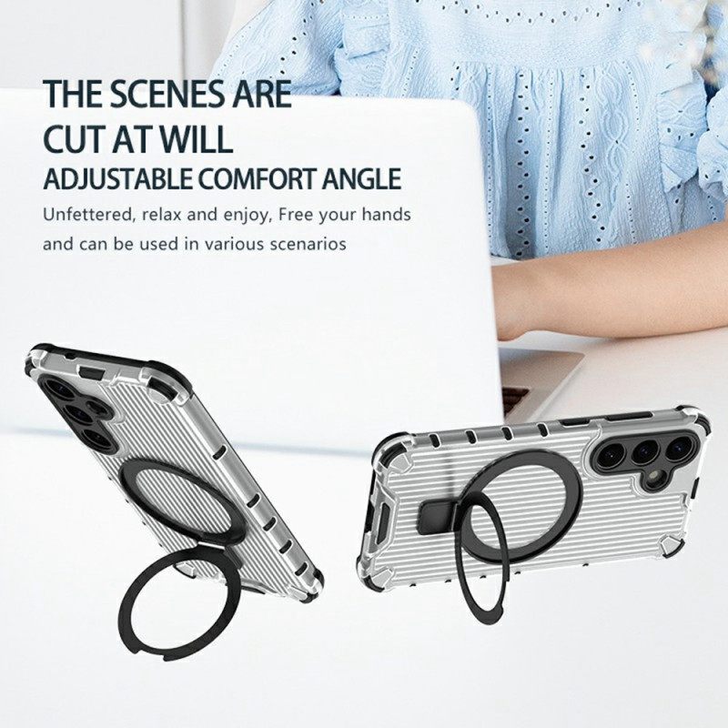 Kuori Samsung Galaxy S26 Magneettinen Lompakko Jalustalla