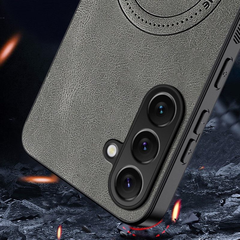 Kuori Samsung Galaxy S26 Nahkaefektimagneettinen