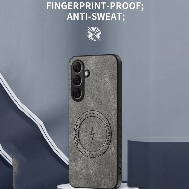 Kuori Samsung Galaxy S26 Nahkaefektimagneettinen