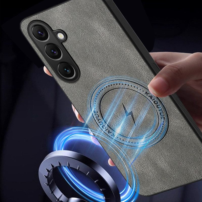 Kuori Samsung Galaxy S26 Nahkaefektimagneettinen