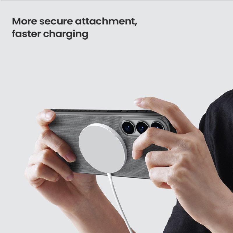 Kuori Samsung Galaxy S26 Nillkin Super Frosted Shield Pro -magneettilompakko