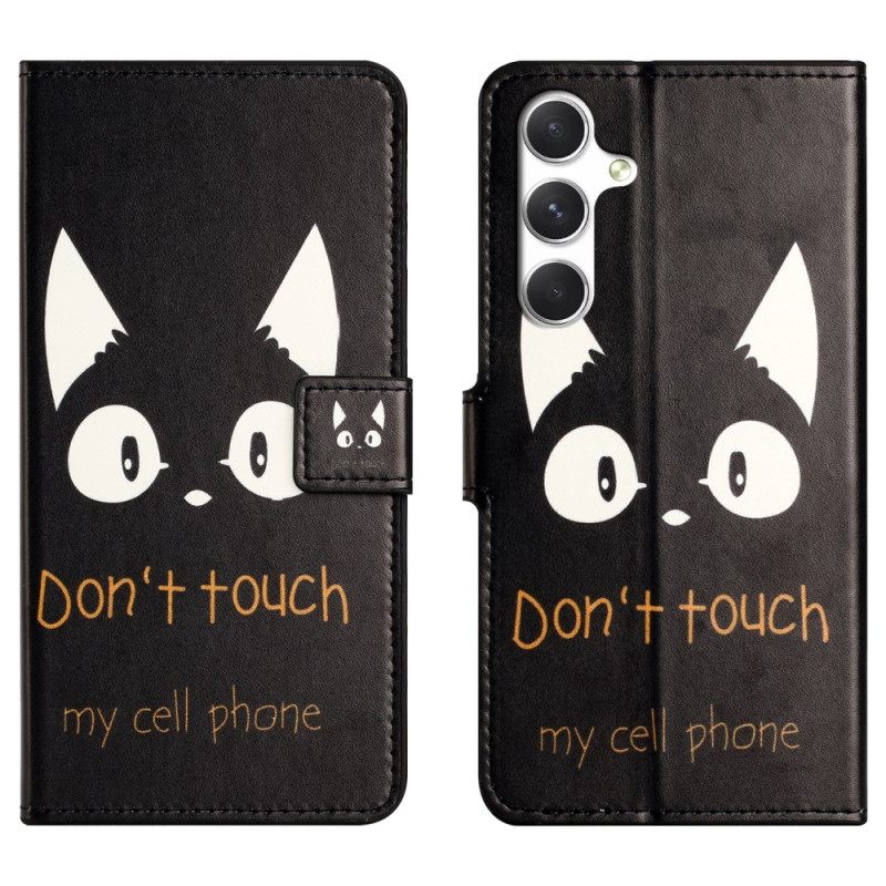 Nahkakotelo Samsung Galaxy S26 Älä Koske Kännykkääni