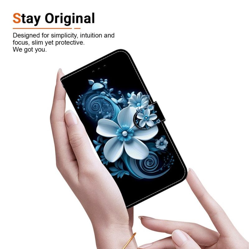 Nahkakotelo Samsung Galaxy S26 Musta Orkidea