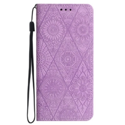 Nahkakotelo Samsung Galaxy S26 Tilkkutyöt