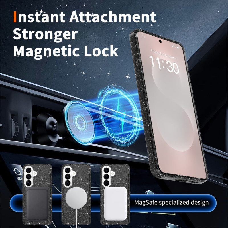 Puhelinkuoret Samsung Galaxy S26 Kimaltava Magneettilompakko