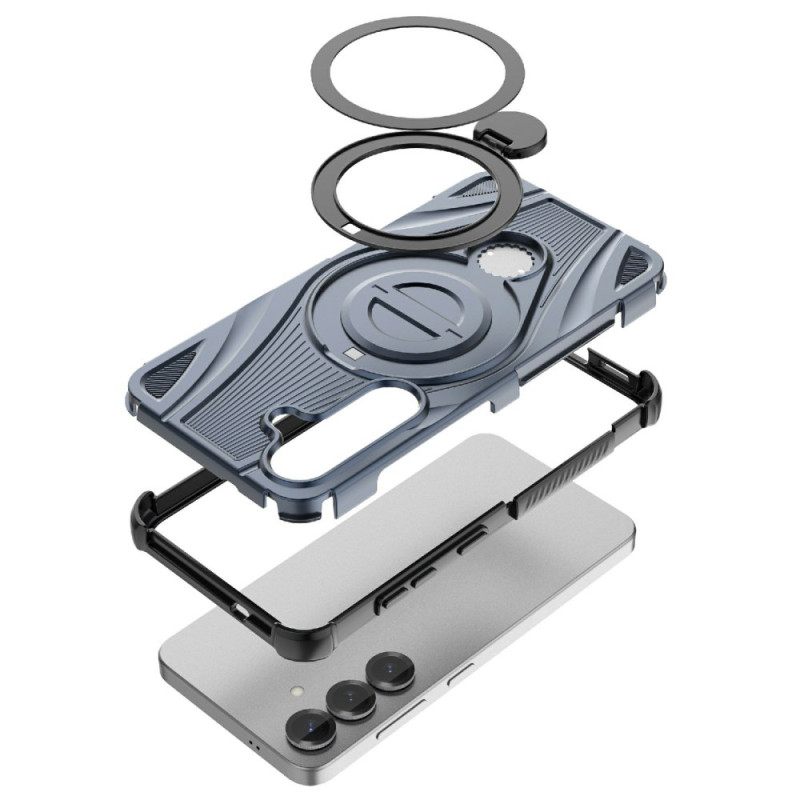 Puhelinkuoret Samsung Galaxy S26 Magneettinen Pyörivällä Jalustalla