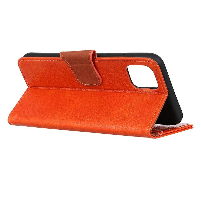 Nahkakotelo Xiaomi Mi 10 Lite Style Nappan Nahka
