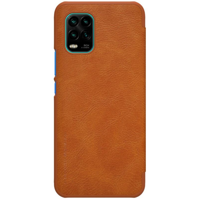 Puhelinkuoret Xiaomi Mi 10 Lite Kotelot Flip Nillkin Qin Sarja