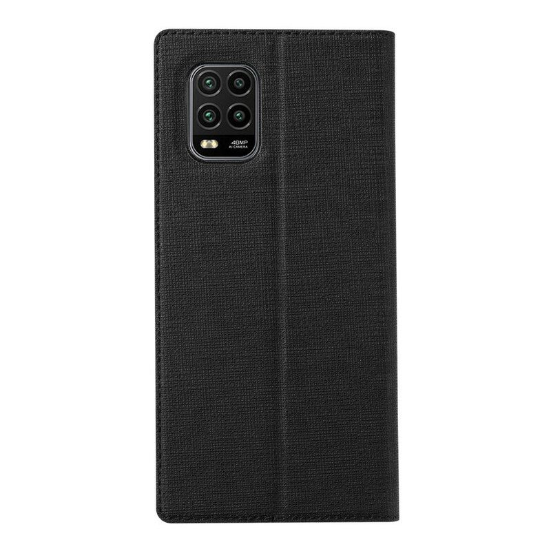 Puhelinkuoret Xiaomi Mi 10 Lite Kotelot Flip Teksturoitu Vili Dmx