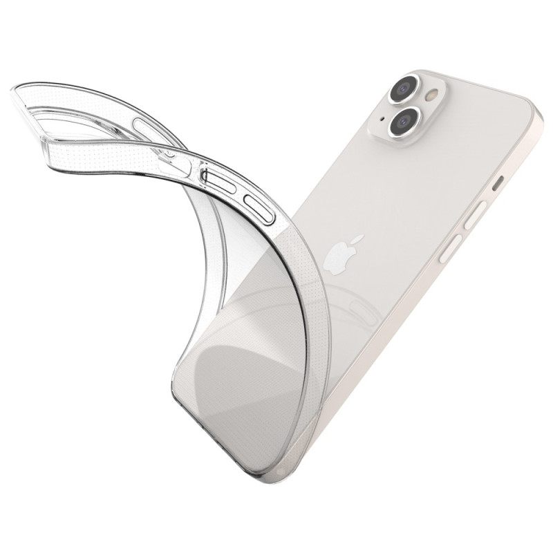 Kuori iPhone 14 Plus Läpinäkyvä Keltaisuutta Estävä