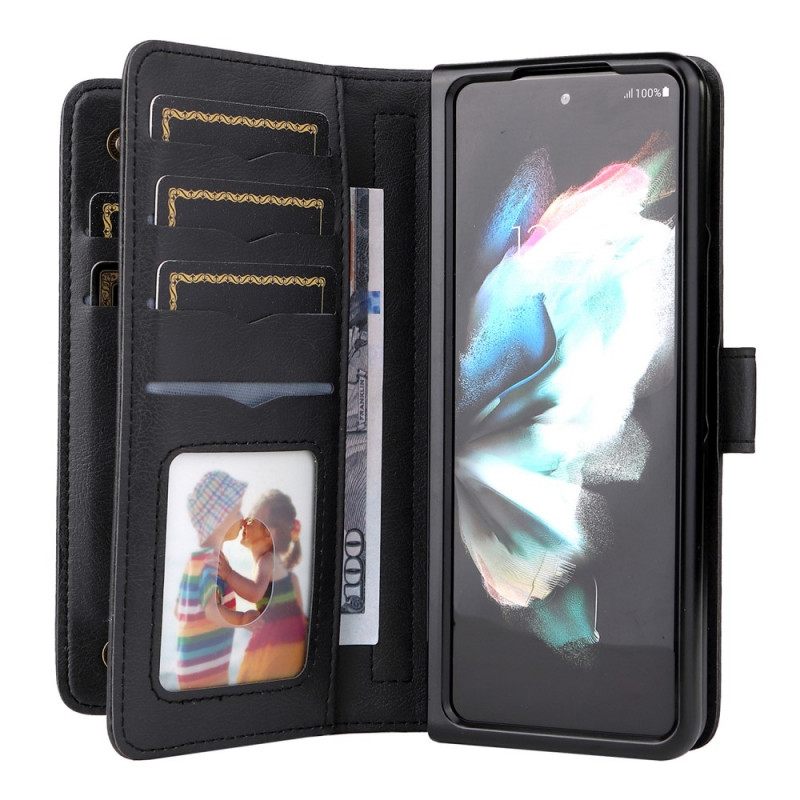 Kotelot Samsung Galaxy Z Fold 3 5G Monitoiminen Yrityslompakko