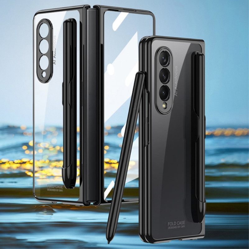 Kuori Samsung Galaxy Z Fold 3 5G Kirkas Gkk Stylus Pidikkeellä