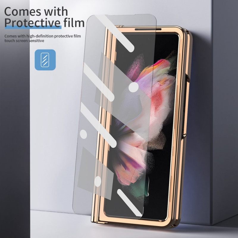 Kuori Samsung Galaxy Z Fold 3 5G Multi-function Litchi Leather