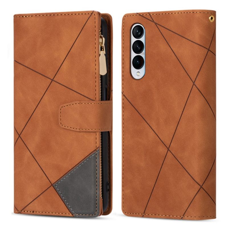 Nahkakotelo Samsung Galaxy Z Fold 3 5G Ja Wallet