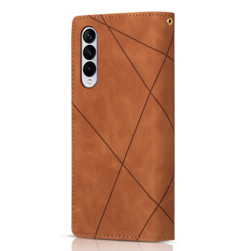 Nahkakotelo Samsung Galaxy Z Fold 3 5G Ja Wallet