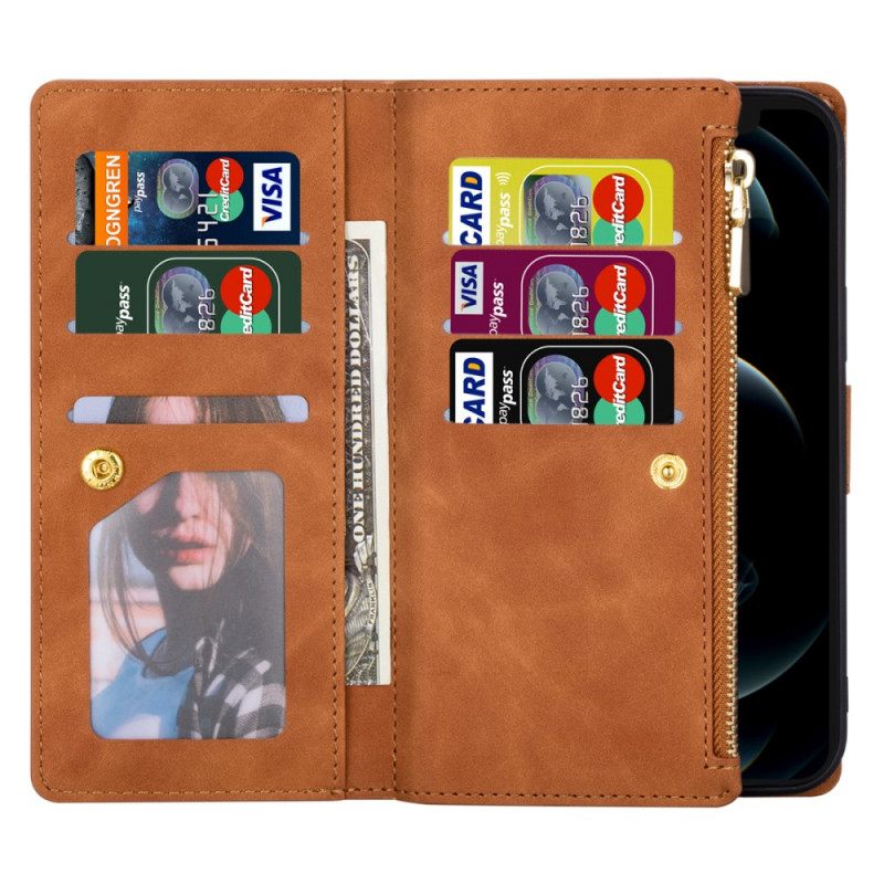 Nahkakotelo Samsung Galaxy Z Fold 3 5G Ja Wallet