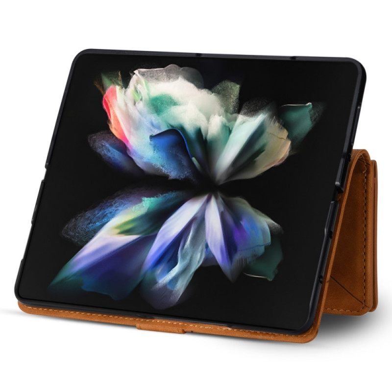 Nahkakotelo Samsung Galaxy Z Fold 3 5G Ja Wallet