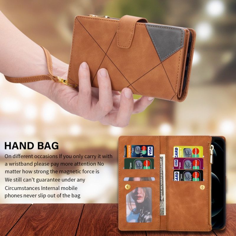 Nahkakotelo Samsung Galaxy Z Fold 3 5G Ja Wallet
