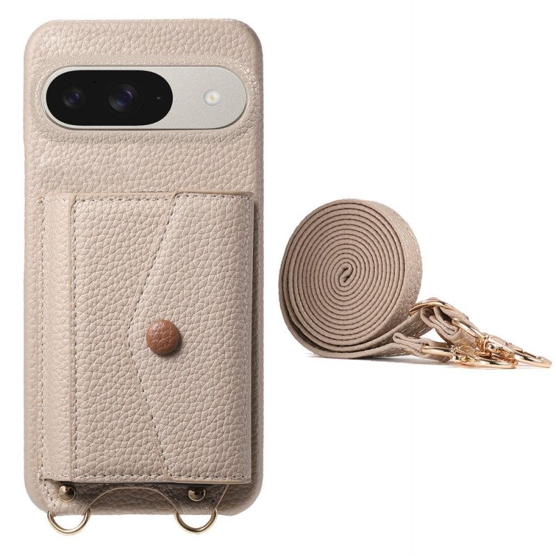 Case Google Pixel 10 / 10 Pro Puhelinkuoret 9 Peilikorttikoteloa Ja Olkahihna