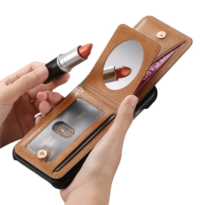 Case Google Pixel 10 / 10 Pro Puhelinkuoret Korttikotelo Ja Peili