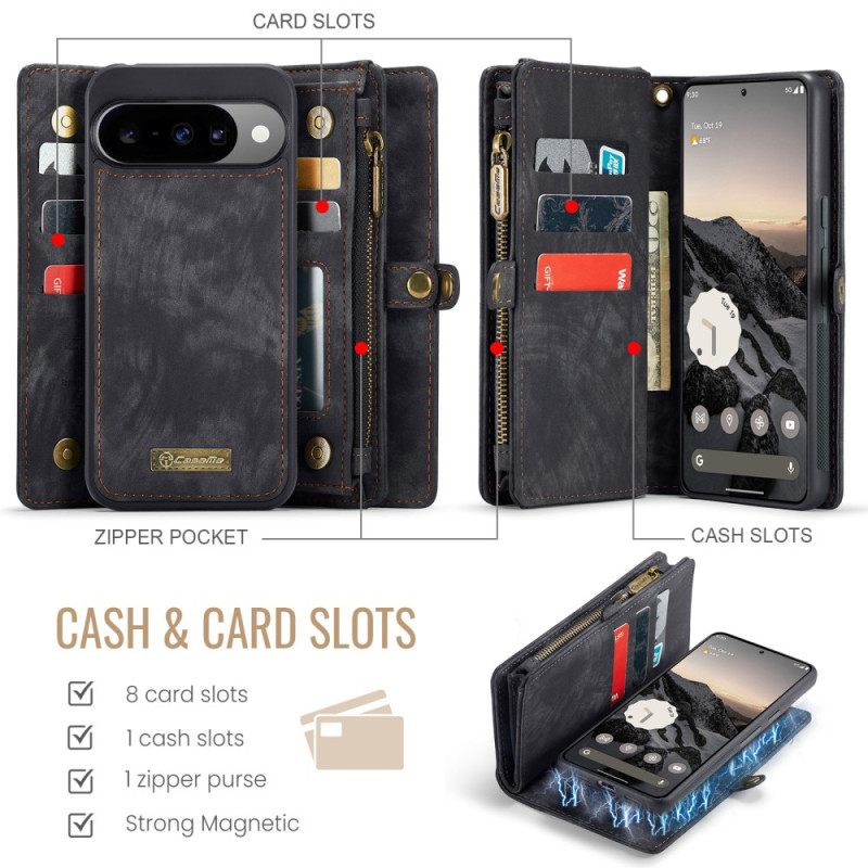 Kotelot Google Pixel 10 / 10 Pro Puhelinkuoret Irrotettava Kotelo Ja Rannehihna