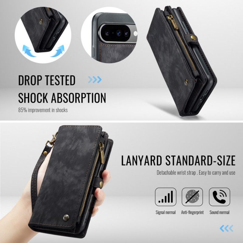 Kotelot Google Pixel 10 / 10 Pro Puhelinkuoret Irrotettava Kotelo Ja Rannehihna