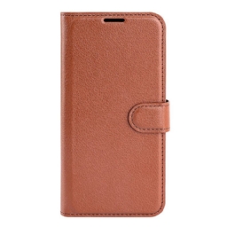 Kotelot Google Pixel 10 / 10 Pro Puhelinkuoret Klassinen Litsikuvioinen Tekonahka